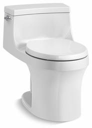 [2905350] San Souci 1-Piece Round Front 1.28 GPF Toilet with Slow Close Seat