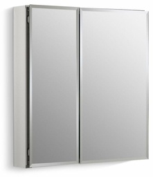 [2924014] 25" x 26" Aluminum Medicine Cabinet