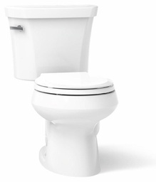 [7007053] Wellworth 2-Piece Round Front 1.6 GPF Toilet (less seat)