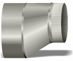 [5645300] 8"-4" Pipe Red. Flat on Side SE/SE 26ga