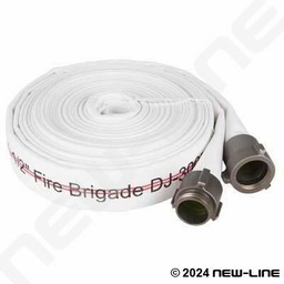 [7061320] 1-1/2 X 50 WHITE HOSE W/ALUM FORESTRY
