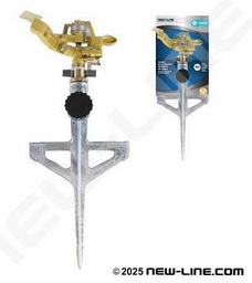 [7068168] ZINC IMPULSE SPRINKLER ON SPIKE