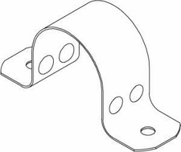 [3805035] 1-1/2 CPVC GALVANIZED PIPE STRAP #070