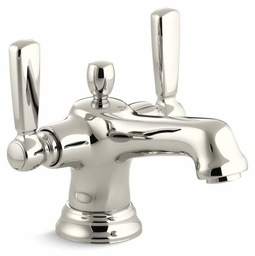 [2930175] Bancroft Monoblock Single Hole Bathroom Faucet with Escutcheon