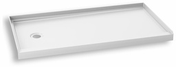[3748570] Koncept 60" x 30" Alcove Acrylic Shower Base with LH Drain
