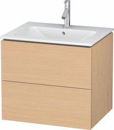 [3407510] L-Cube Wall Mount Vanity with 2 Drawers (Cabinet Only)