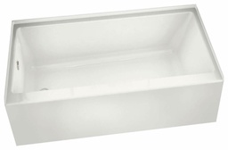 [6452362] Rubix 66" x 32" RH Drain Alcove Tub