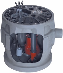 [1581020] 1/2 HP 1-Phase 115V Simplex Sewage Ejector Package