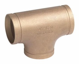 [6660660] 2-1/2" Grooved Wrot Copper Tee No. 620