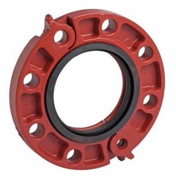 [6661745] 4" Grooved Flange Adapter AWWA Ductile Iron Style 341